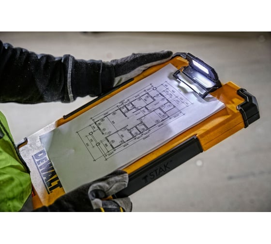 Планшет с органайзером Dewalt TSTAK с подсветкой DWST82732