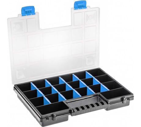 Органайзер HOEGERT TECHNIK 14 , с регулируемыми перегородками, 34,4x24,9x5 см HT7G024
