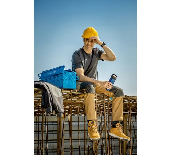 Ящик для инструментов HOEGERT TECHNIK металлический 5 отделений 53 х 20,5 х 20 см HT7G078