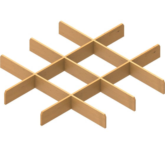 Деревянный органайзер REJS 600 (520x460x50) дуб TO01.1502.48.227 1