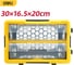 Органайзер модульный DELI DL432052 2 ячейки, вертикальное и горизонтальное соединение 212999 2