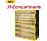 Органайзер 39 ячеек DELI DL432139 30 маленьких, 9 больших 213002 2