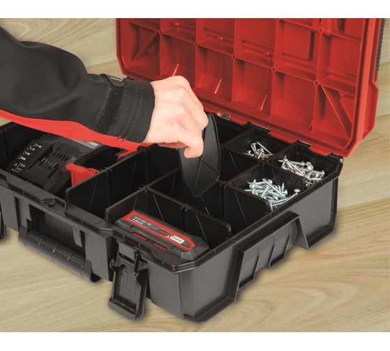Набор перегородок Einhell Plastic compartments set, для кейсов E-box 4540012