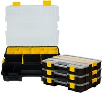 Органайзер пластиковый модульный DELI DL432061 (21 ячейка, 2 съёмных лотка) 213396