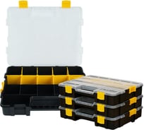 Органайзер пластиковый модульный DELI DL432062 (17 ячеек, 9 съёмных перегородок) 213397