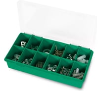 Органайзер Tayg 250х140х54мм, зеленый, литые перегородки, масса 0,2 кг 50107