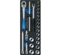 Ложемент KING TONY для набора торцевых головок 3/8" с принадлежностями 9-3523MRV10, 859352332B10