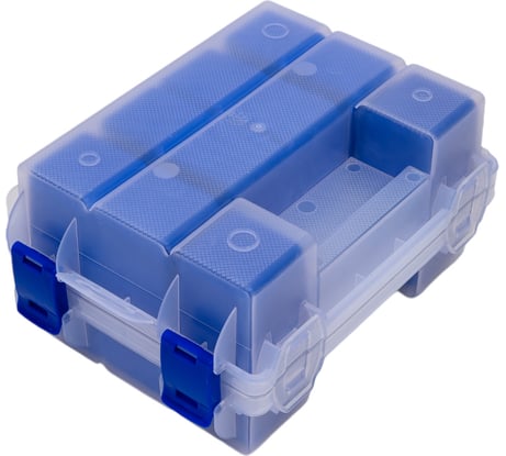 Органайзер для мелочей IDEA двойной ТВИН синий М 2954