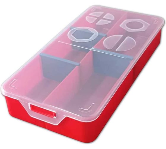 Органайзер для хранения метизов универсальный 23 БОЛТА 20х10 см, 1шт короб2010ф1 1