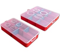 Набор универсальных органайзеров 23 БОЛТА для хранения 20х10(1шт), 20х20(1 шт) короб2010-2020ф2