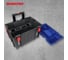 Тележка с пластиковым ящиком с крышкой WORKPRO (560х442х500, полипропилен, нагрузка 25 кг) WP283032 2