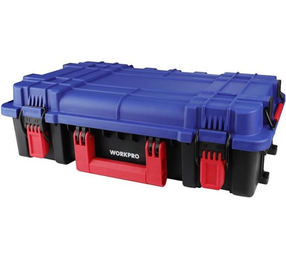 Пластиковый ящик с крышкой WORKPRO (560х345х165мм, полипропилен, нагрузка 25кг) WP283030 1