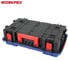 Пластиковый ящик с крышкой WORKPRO (560х345х165мм, полипропилен, нагрузка 25кг) WP283030 4