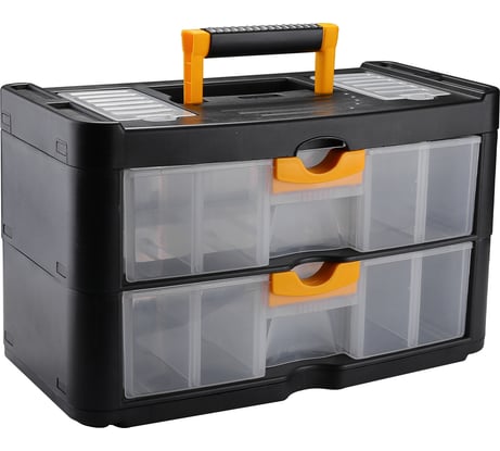 Ящик для инструментов DEKO DKTB19, 2 выдвижных ящика 065-0824