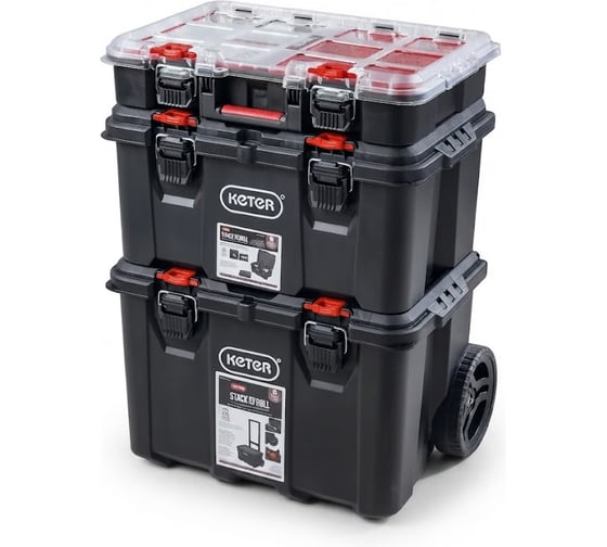 Мобильная система Keter Stack'n Roll Mobile System 250927