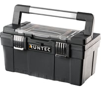 Ящик инструментальный пластиковый с органайзером RUNTEC, большой, 530х270х270 мм RT-530