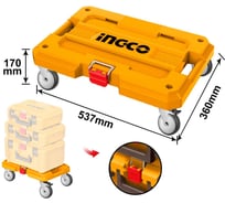 Платформа на колесах для модульных ящиков (4) INGCO HHWB61001