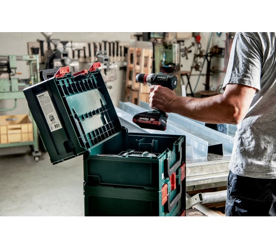Ящик Metabo 165 L, пустой, 496x296x165 мм, 16.7 л 626889000
