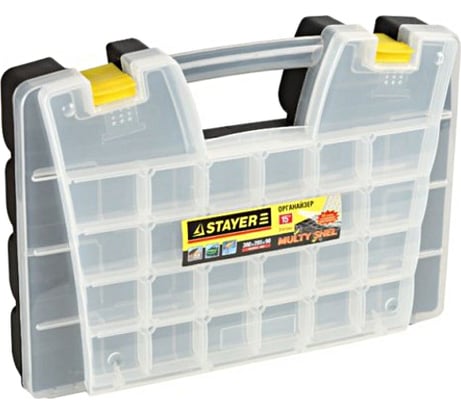Ящик пластмассовый "MULTYSHEL" 15" для ручного инструмента STAYER 38037-15