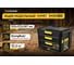 Ящик модульный Hanskonner 3 выдвижных отсека, система хранения HANSTORAGE PLUS, 525x372x367мм HSP3DR 2