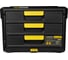 Ящик модульный Hanskonner 3 выдвижных отсека, система хранения HANSTORAGE PLUS, 525x372x367мм HSP3DR 11