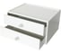 Металлический 2-ящичный органайзер Garnelle SD-D2 RAL9003 1