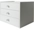 Металлический 3-ящичный органайзер Garnelle SD-D3 RAL9003 2