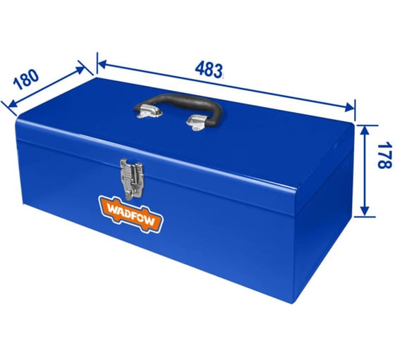 Ящик для инструмента WADFOW 483х180х178 мм WTB8A12
