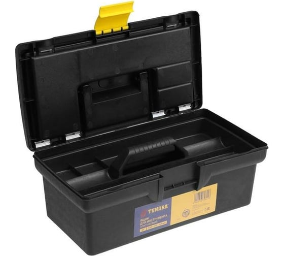 Ящик для инструмента TUNDRA 13", 33x17.5x12.5 см, пластиковый, органайзер, защелка 5664622