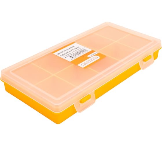 Органайзер для крепежа JETTOOLS 240x130x35 мм 10 отделений JT24513410