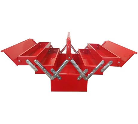 Металлический ящик для инструментов BIST 5-ти секционный, 420x200x210 мм BWD1327A