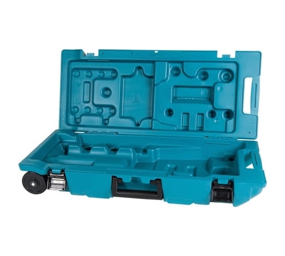 Пластиковый кейс Makita на колесах для отбойного молотка HM1214C 824882-4
