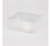 Контейнер 1,5 л, с крышкой, 180х180х85 мм, прозрачный  70523