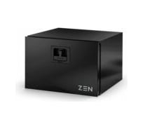 Стальной окрашенный ящик DAKEN черный ZEN, 500x350x400, толщина 1,2 мм, ручка нейлон NexT 8Z3110