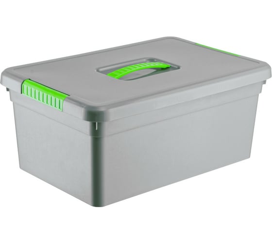Ящик органайзер FunBox GIY 10л с ручкой 50096