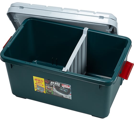 Экспедиционный ящик IRIS OHYAMA RV BOX c двойной разделенной крышкой, 40 л. 61,5x37,5x34 см RV600C