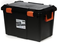 Экспедиционный ящик IRIS OHYAMA HD BOX SOLID CONTAINER чёрный, 45 литров 60x37,5x38 см SC600D