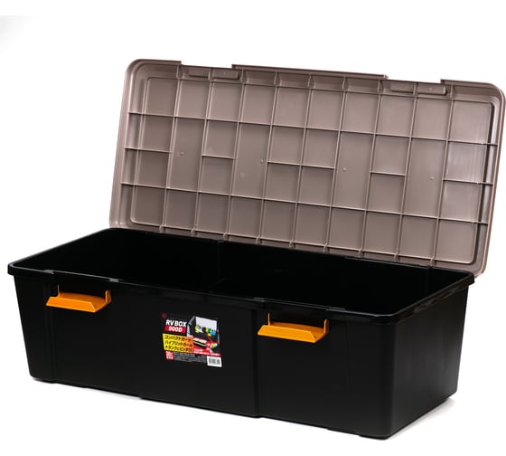 Экспедиционный ящик IRIS OHYAMA RV BOX 900D ORCHER/BLACK, 60 литров 90x40x28 см RV900DO