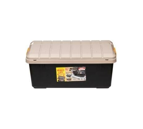 Экспедиционный ящик IRIS OHYAMA RV BOX 800 c двойной разделенной крышкой ORCHER/BLACK 78,5x37x32,5