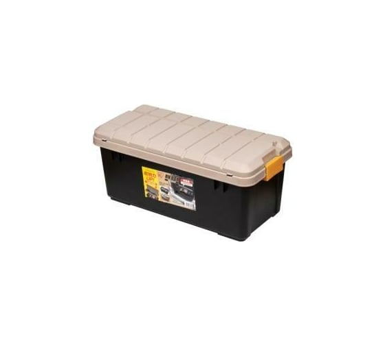 Экспедиционный ящик IRIS OHYAMA RV BOX 800 c двойной разделенной крышкой ORCHER/BLACK 78,5x37x32,5