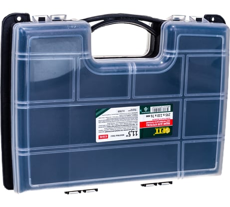 Ящик-органайзер 2-сторонний для крепежа (295х220х76 мм) FIT 65646