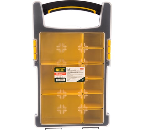 Ящик-органайзер для крепежа 13" (340х200х60 мм) FIT 65648