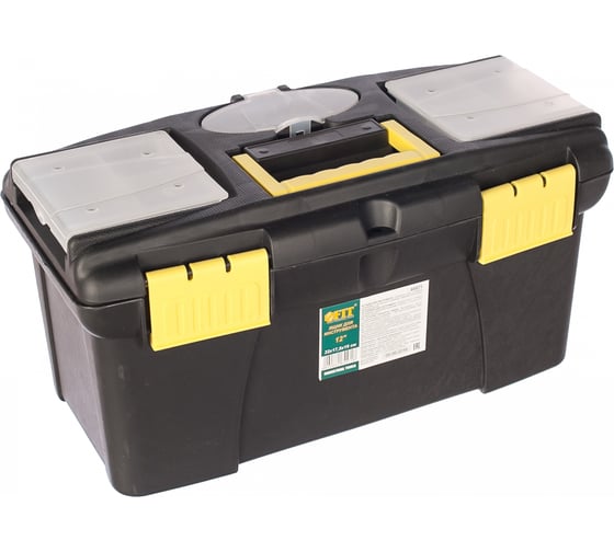 Ящик пластиковый для инструмента 12" (320х175х160 мм) FIT 65571