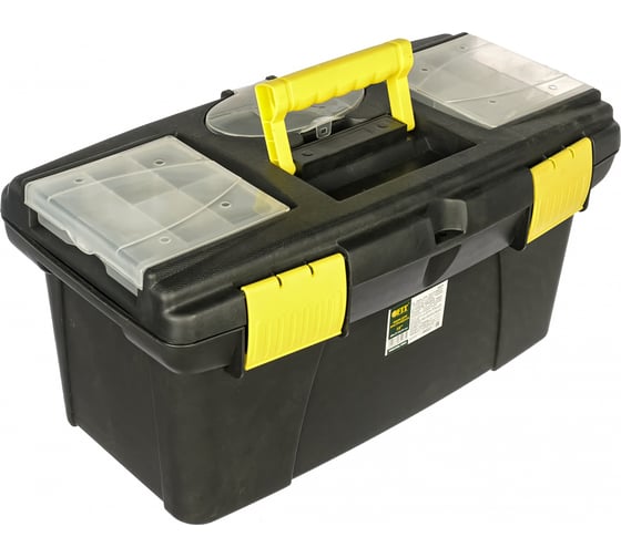 Ящик пластиковый для инструмента 19" (490х275х240 мм) FIT 65573