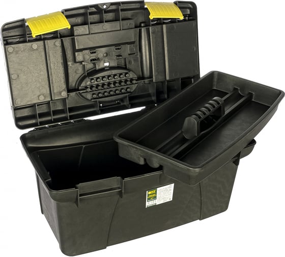 Ящик пластиковый для инструмента 19" (490х275х240 мм) FIT 65573