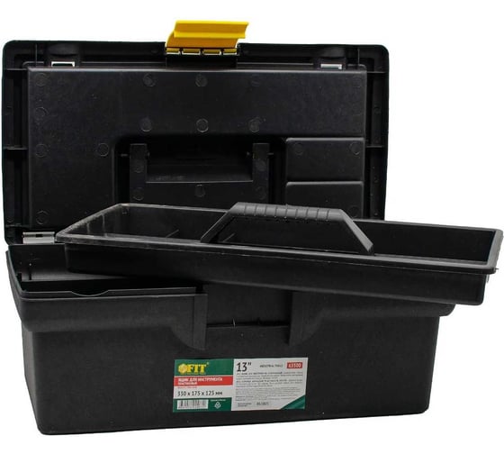 Ящик пластиковый для инструмента 13" (330х175х125 мм) FIT 65500