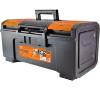 Ящик для инструментов TDM ELECTRIC ПРОФИ-24, 59x27x26 см, усиленный замок-автомат, лоток, органайзеры, «Рубин» SQ1032-0206
