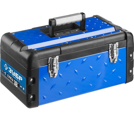 Металлический, ящик для инструментов, ЗУБР Профессионал СПЕЦ-18, 470 x 240 x 215 мм, (18"), 38155-18_z01