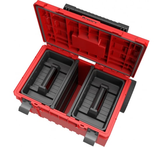 Ящик для инструментов QBRICK system one cart 2.0 red ultra hd custom 641x485x660 мм 10501363
