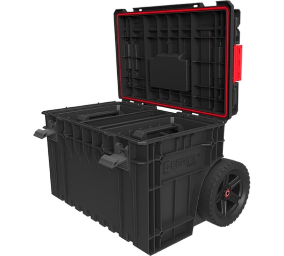 Ящик для инструментов на колесах с телескопической ручкой QBRICK system one cart 2.0. 2631-2